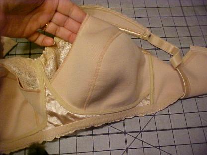 How to Insert a Breast Form into the Pocket of a Mastectomy Bra 